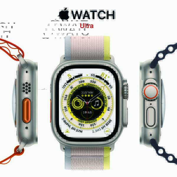 Apple Watch Ultra - 航太級鈦金屬殻 ▼加贈送硅膠系列保護框